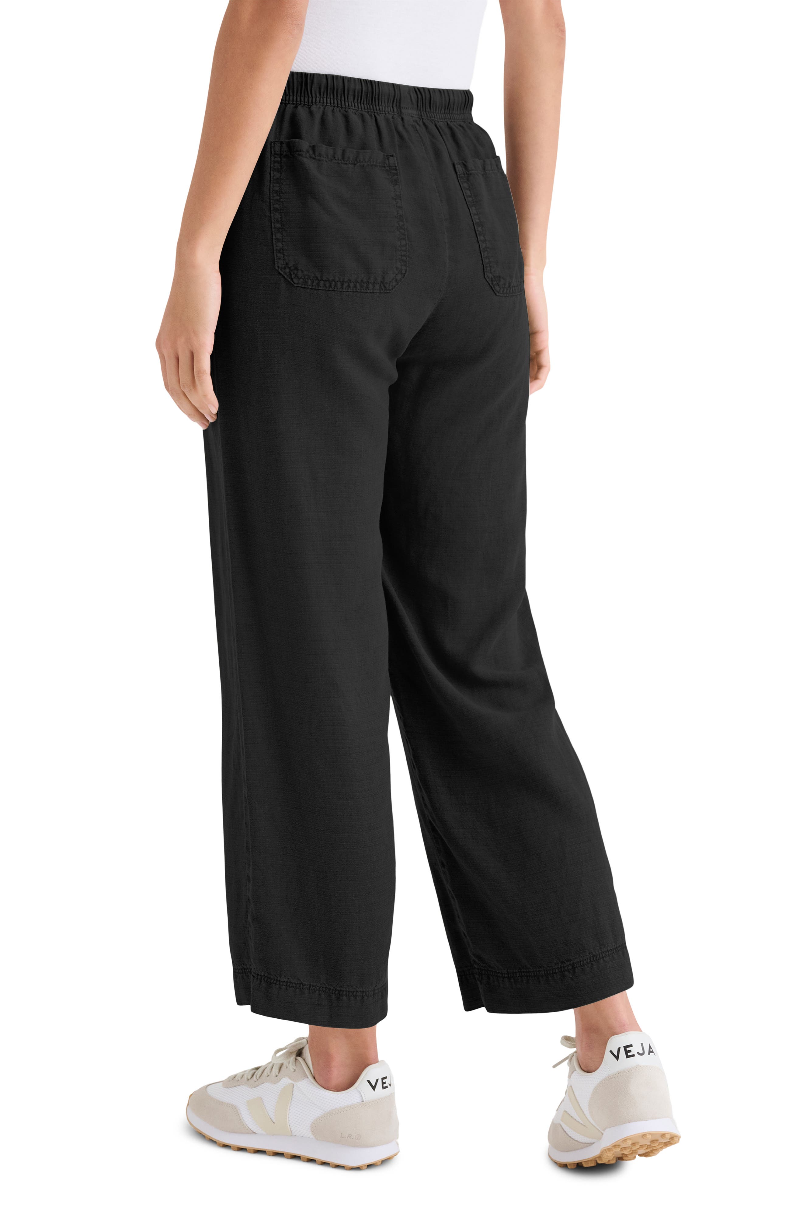 Angie Crop Wide Leg Pants - image 2