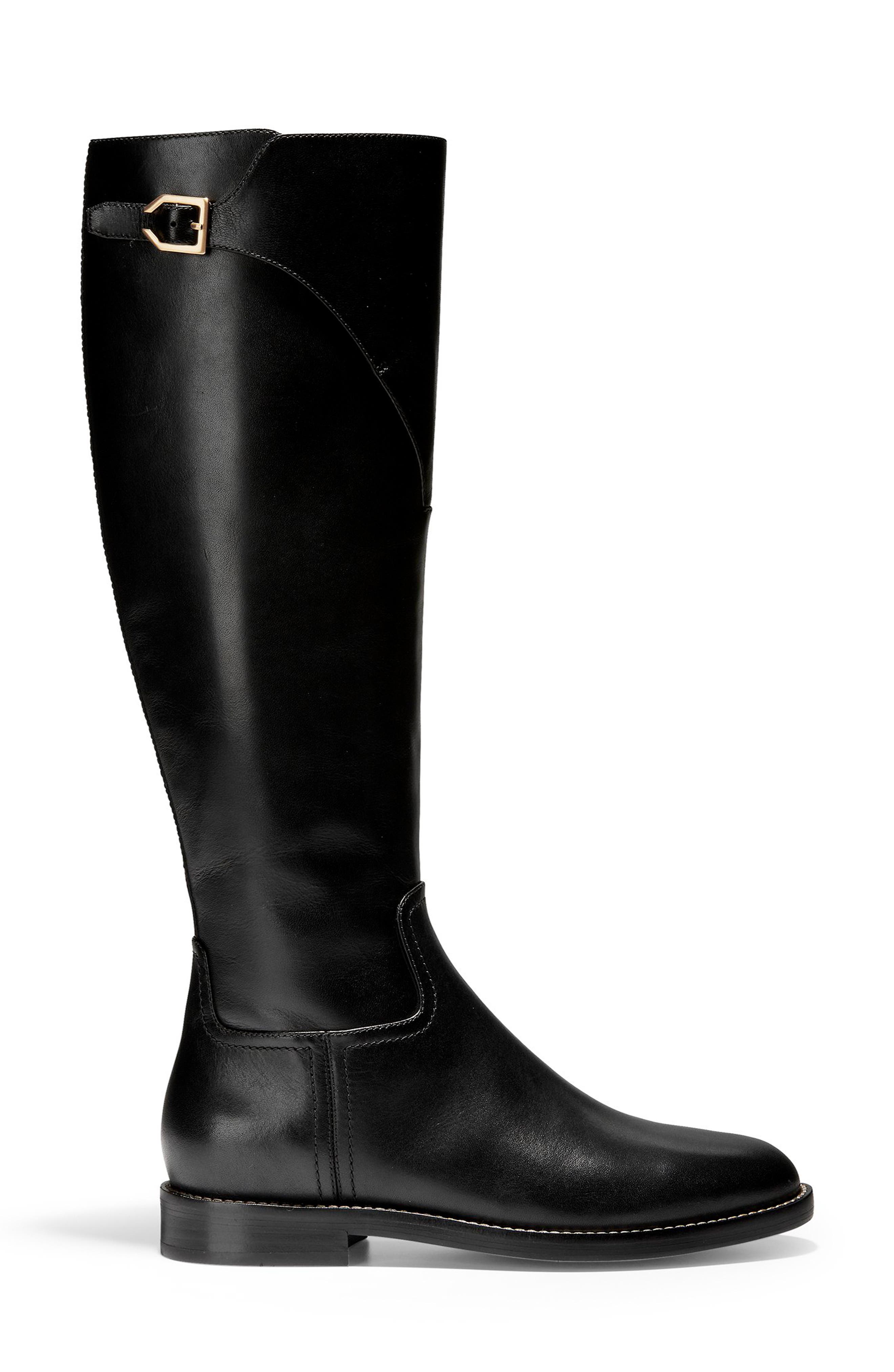 Cole Haan Harrington Knee High Riding Boot, Alternate, color, 