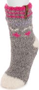MUK LUKS Cottage Bouclé Crew Socks