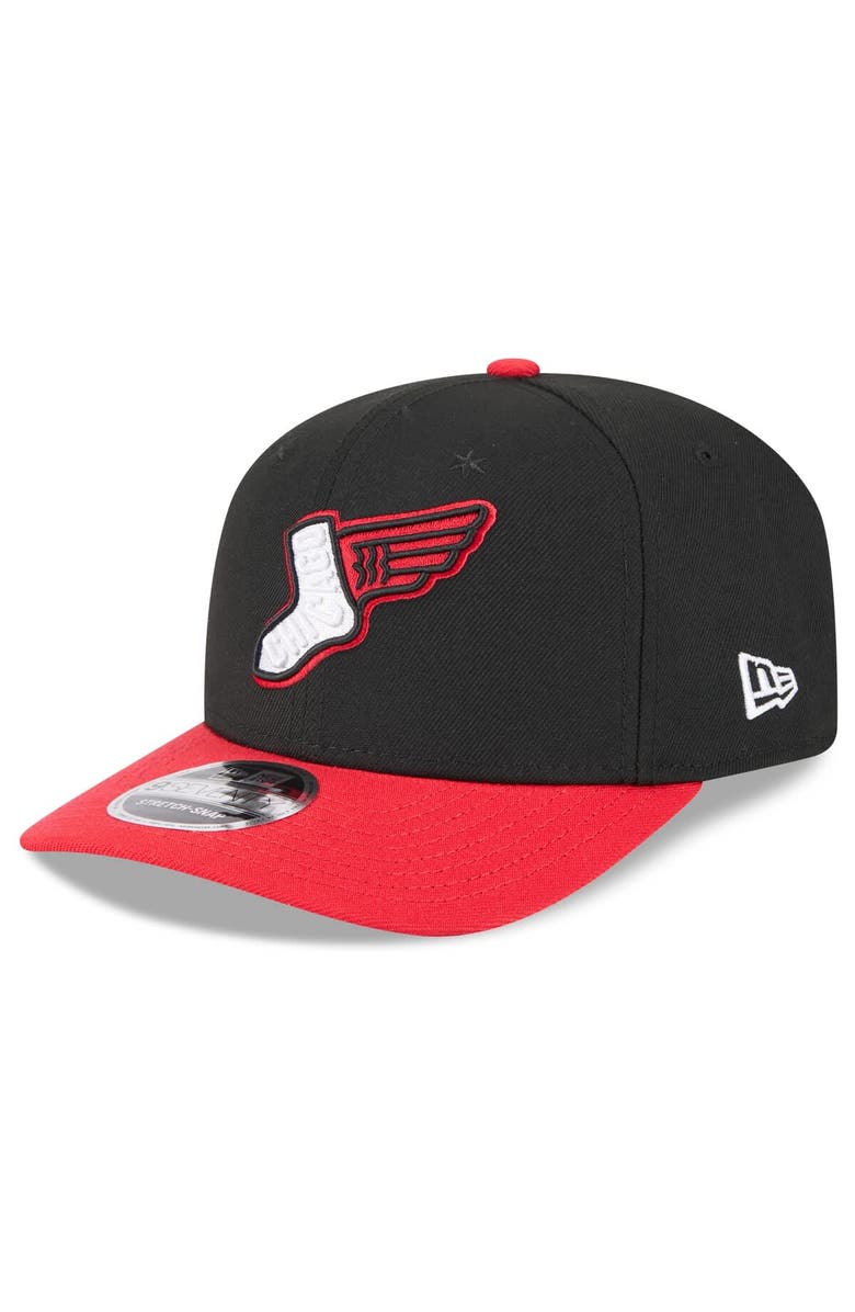 New Era Men's New Era Black/Red Chicago White Sox 2025 City Connect Alternate 9SEVENTY Adjustable Hat, Main, color, Black