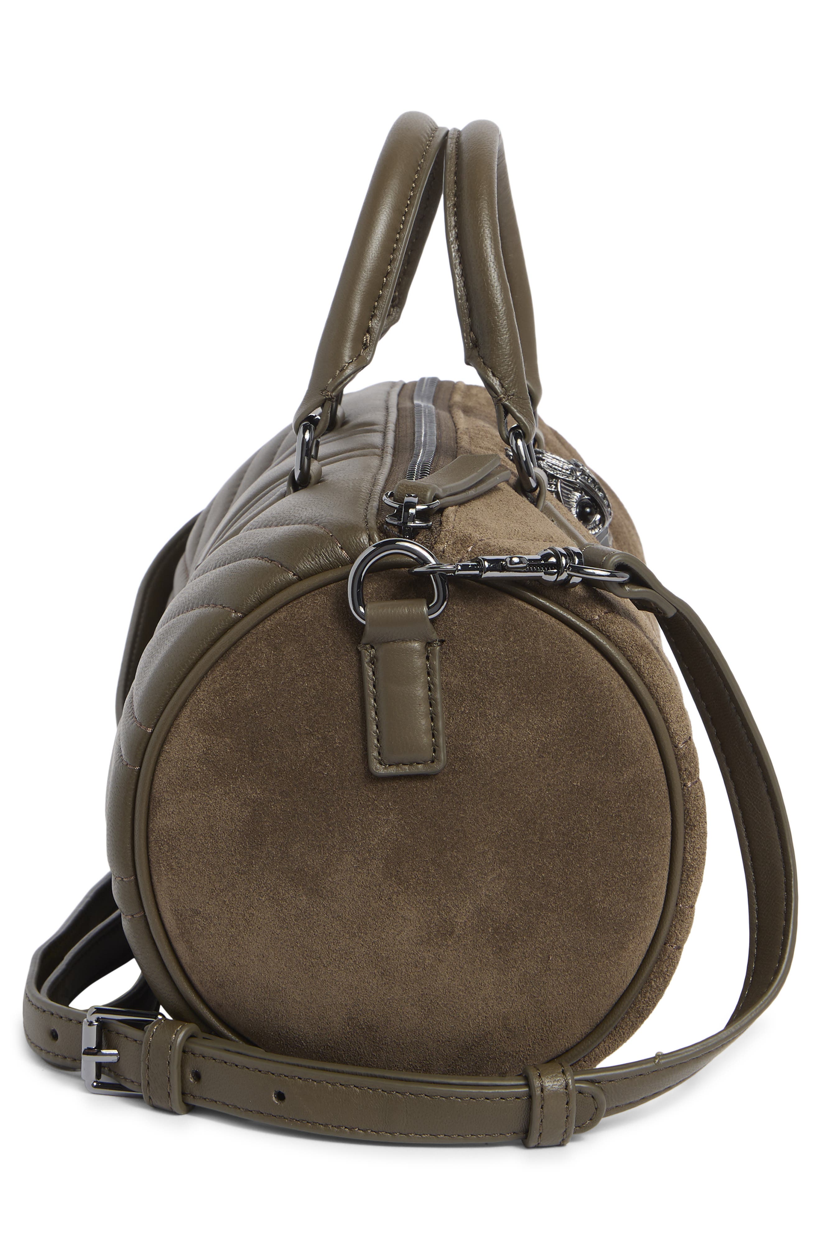 Kurt Geiger London Kensington Duffle Bag, Alternate, color, Dark Grey