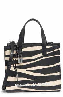 Marc Jacobs Mini Zebra Print Bold Grind Grind Bag