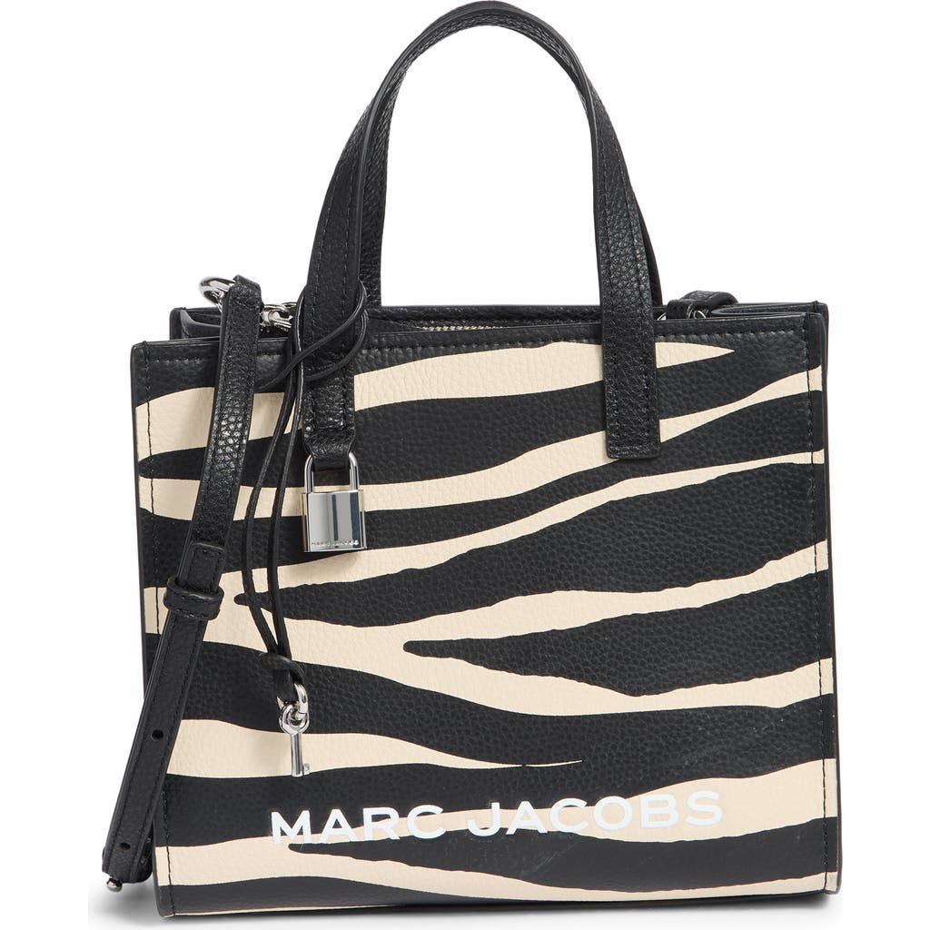 Marc Jacobs The Zebra Bold Mini Grind Satchel Bag In Multi