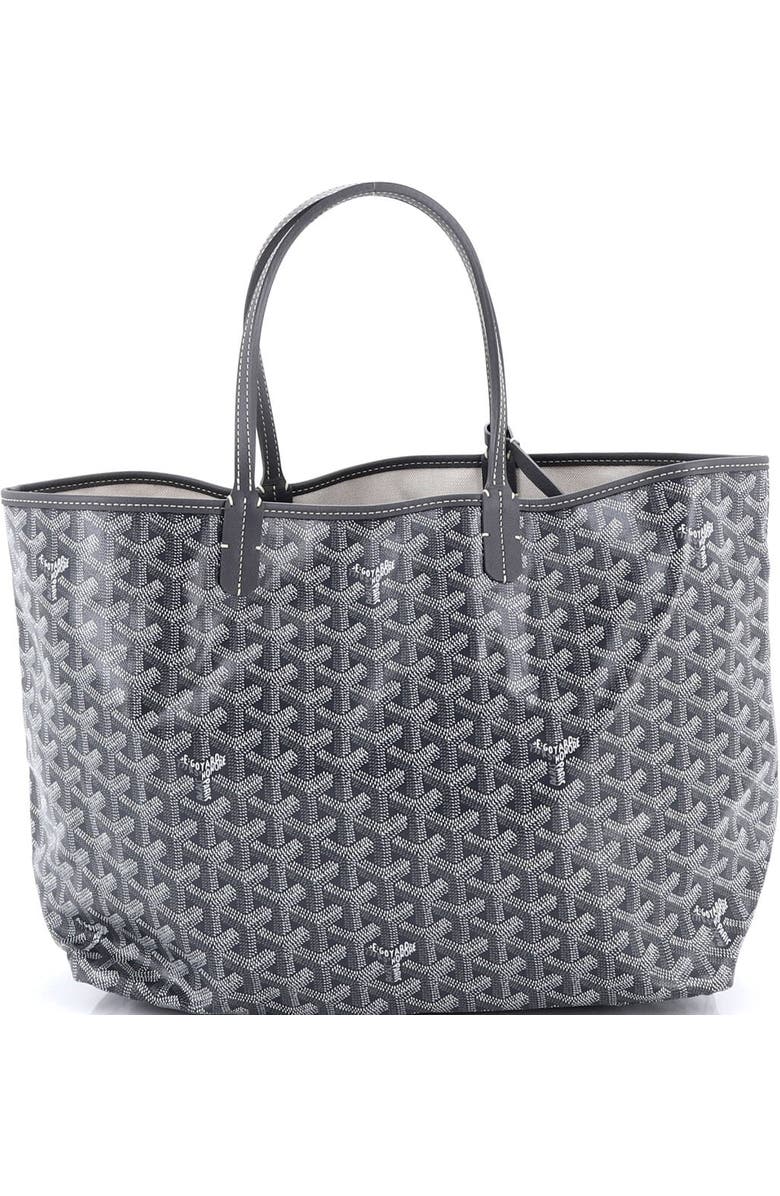 Pre-Owned Goyard Saint Louis Tote Coated Canvas PM, Alternate, color, Gray