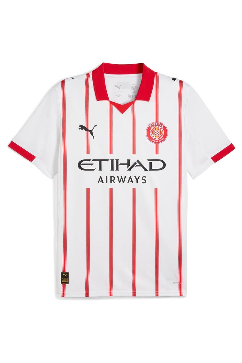 Men's Puma  White Girona FC 2025/26 Replica Home Jersey, Alternate, color, White