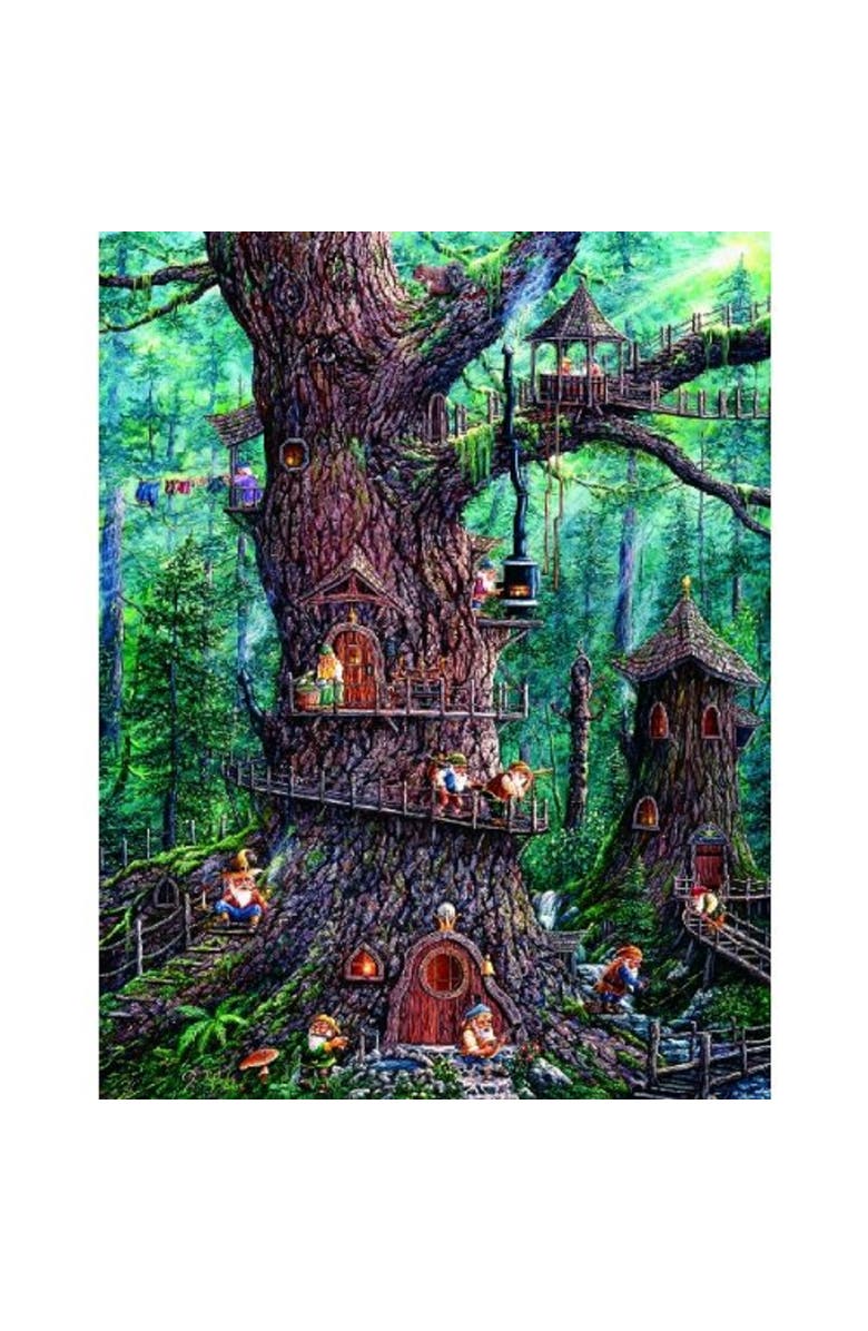 Sunsout Forest Gnomes 1000 piece Jigsaw Puzzle for Adults Large Pieces, Alternate, color, Multicolor