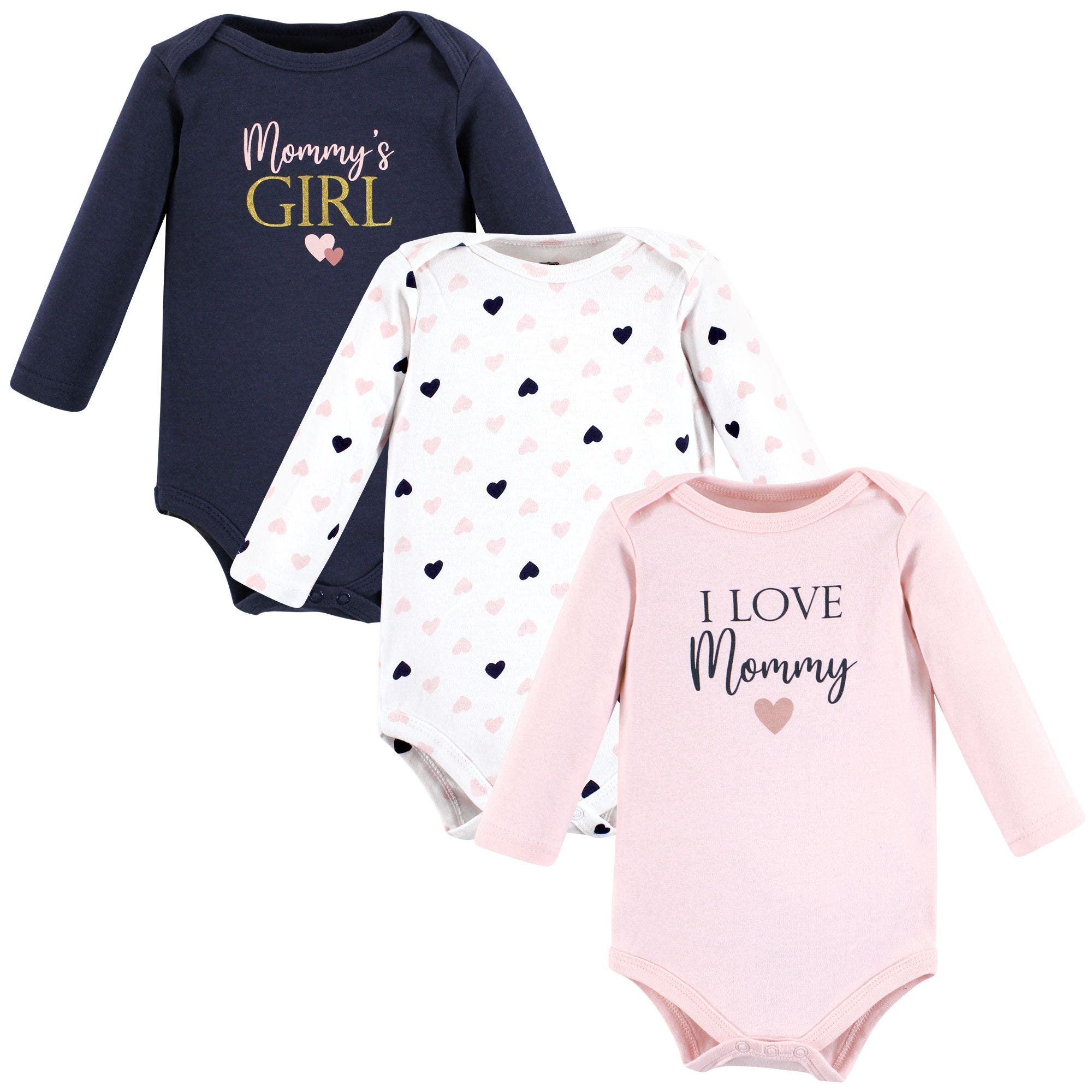 selected Girl Mommy Pink Navy 3-Pack