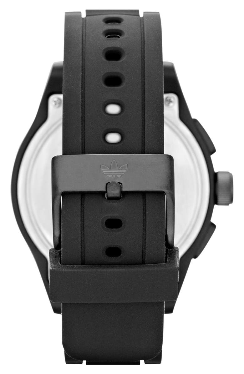 adidas Originals 'Newburgh' Chronograph Watch, 48mm, Alternate, color,