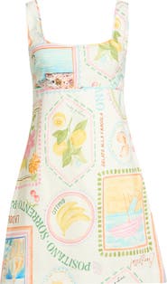 Ever New Hadley Cutout Ruched Back Mini Sundress