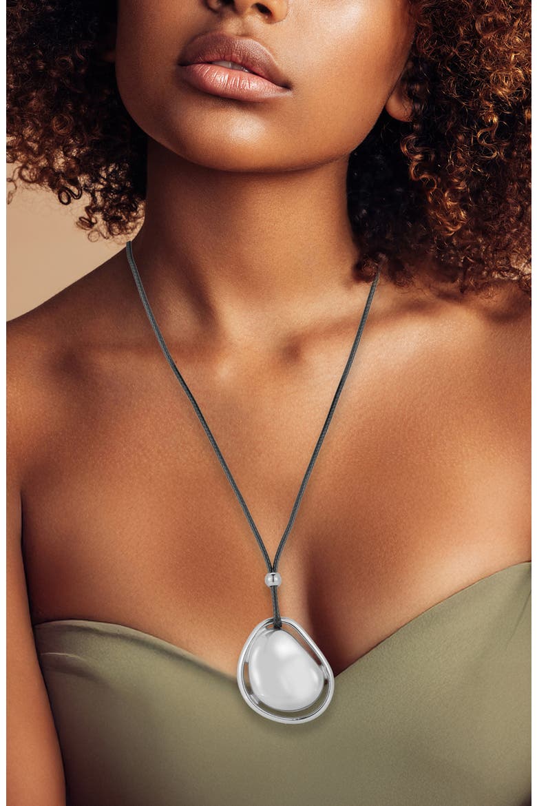 Pendant Necklace, Alternate, color, SILVER