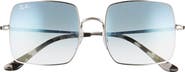 Ray-Ban 54mm Gradient Square Sunglasses