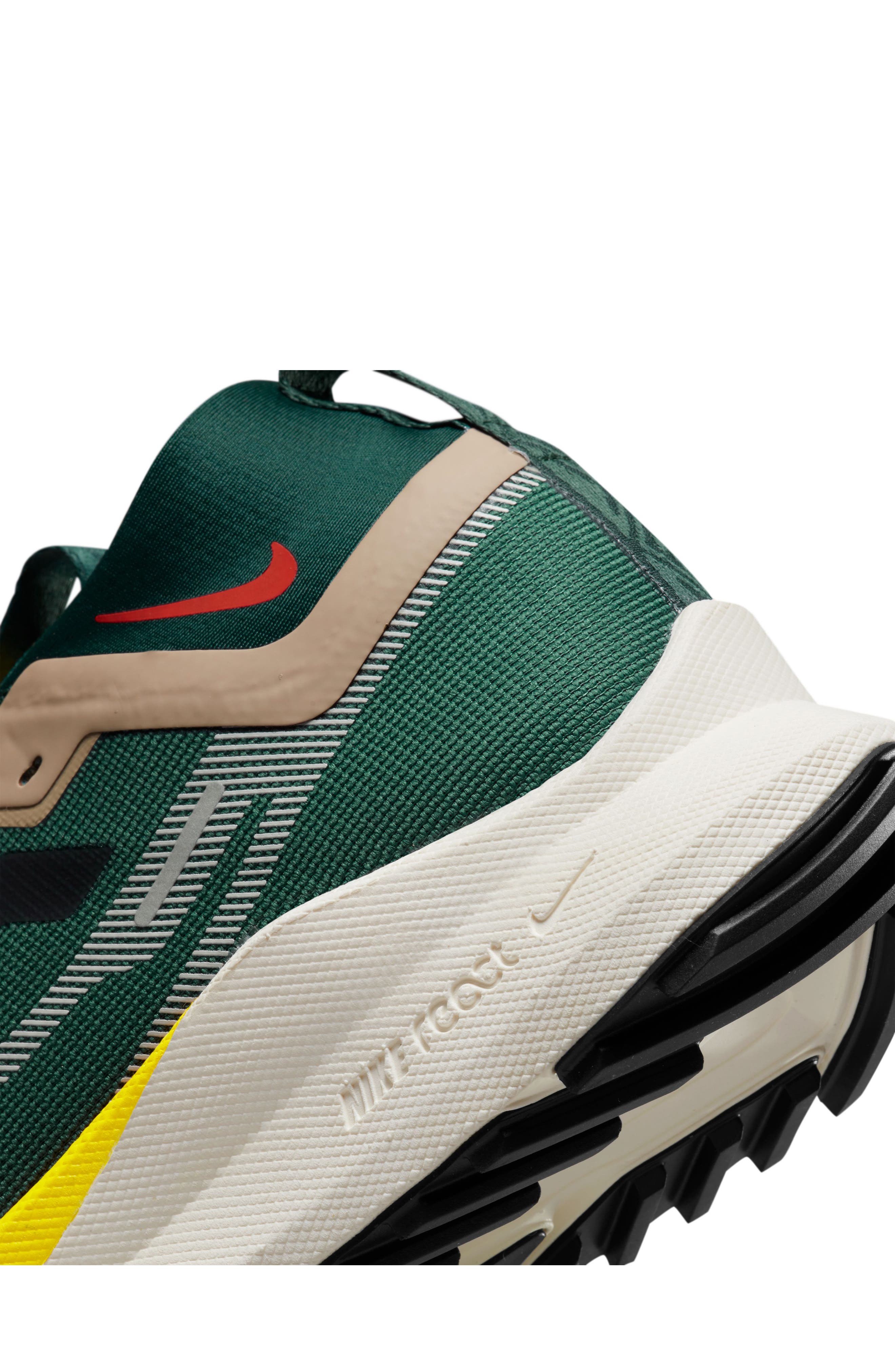 Nike React Pegasus Trail 4 Gore-Tex<sup>®</sup> Waterproof Running Shoe, Alternate, color, 
