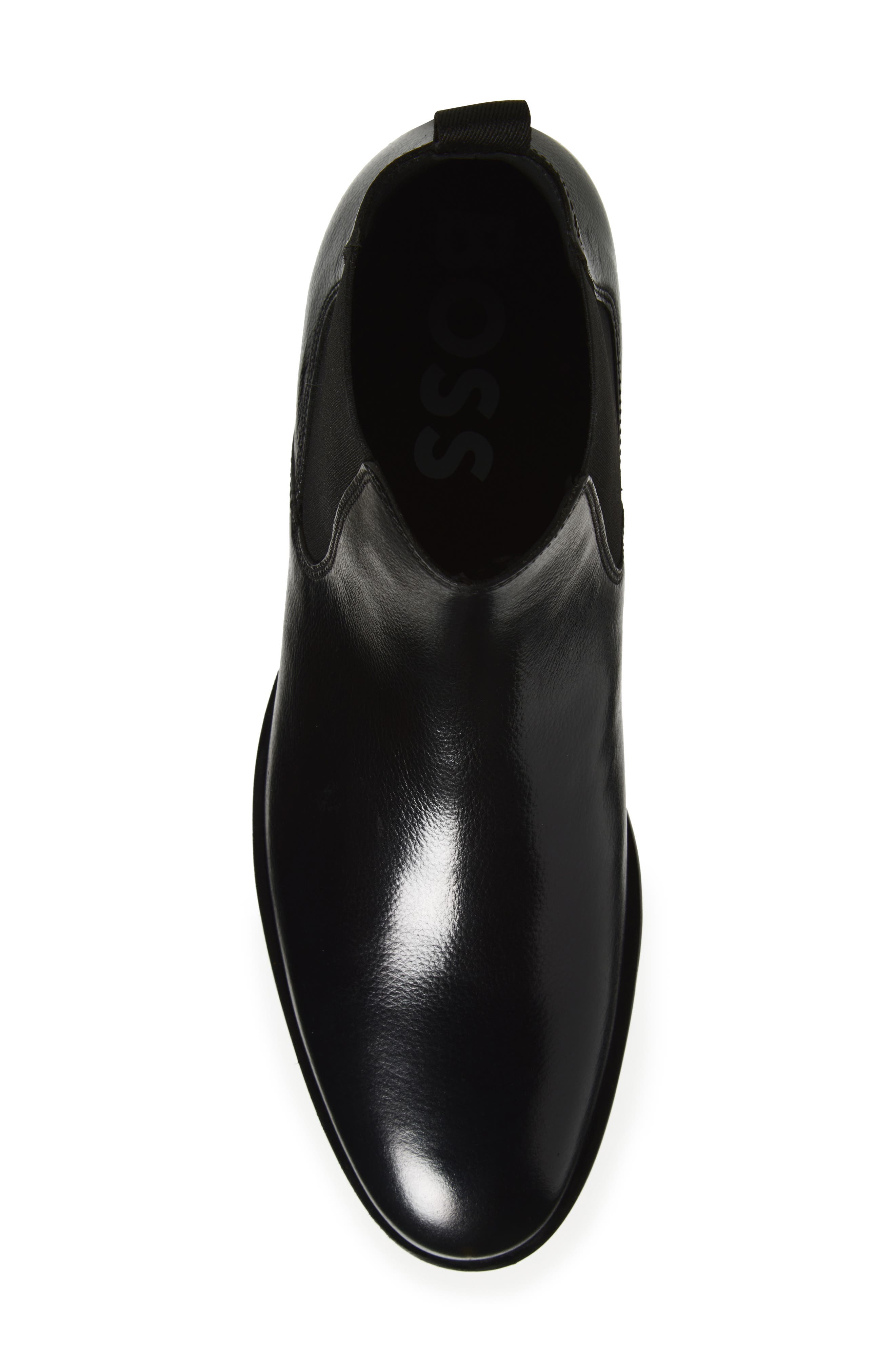 BOSS Colby Chelsea Boot, Alternate, color, Black