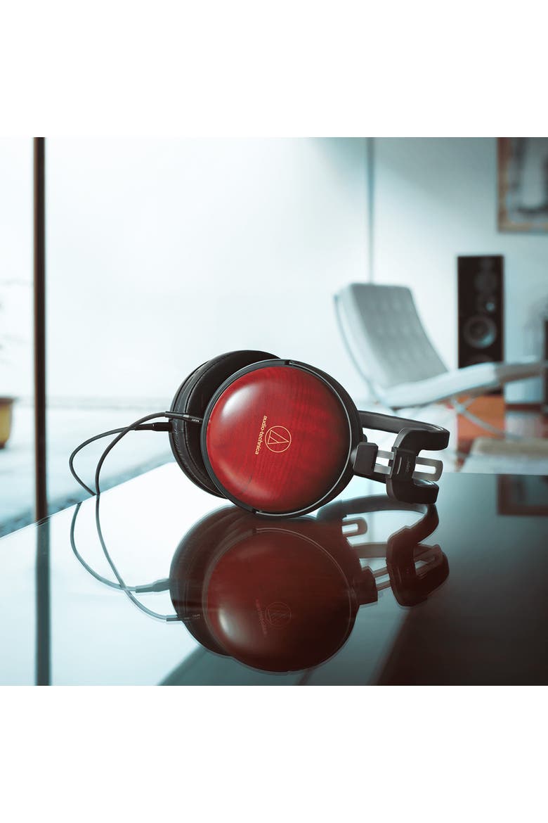 ATH-AWAS Over-Ear Headphones with Asada Zakura, Alternate, color, Cherry