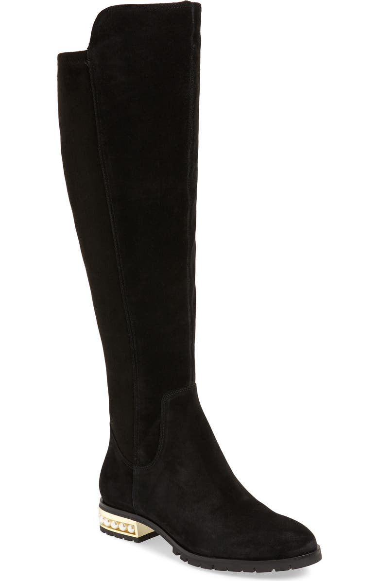 KARL LAGERFELD PARIS Sutton Over the Knee Boot, Main, color,