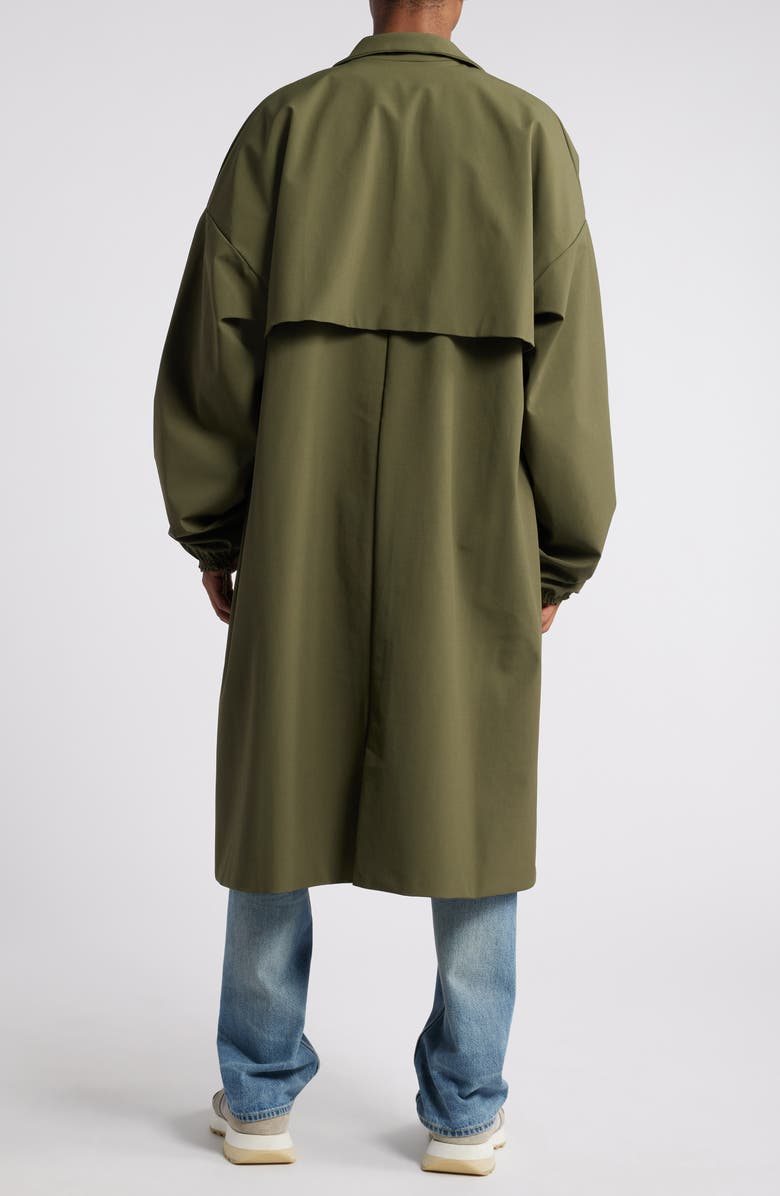 Fear of God Essentials Gender Inclusive Bonded Car Coat, Alternate, color, 