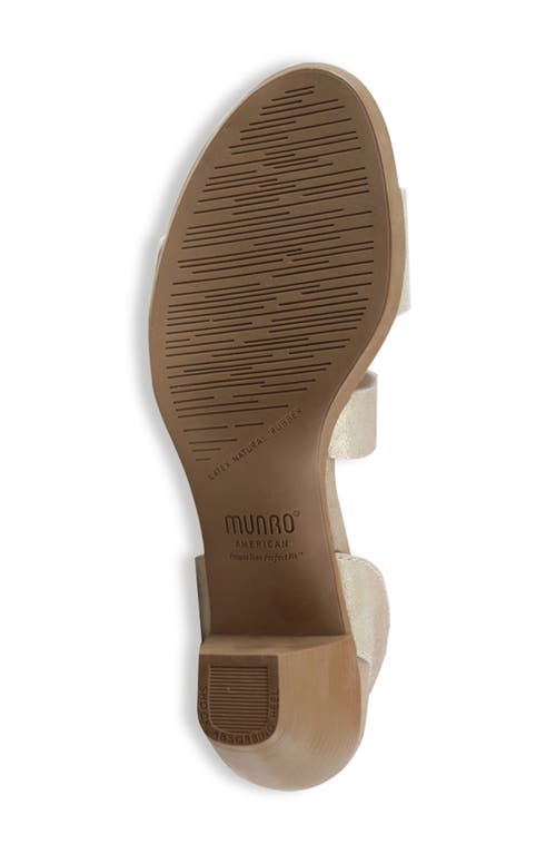 Munro Lucia Sandal In Gold