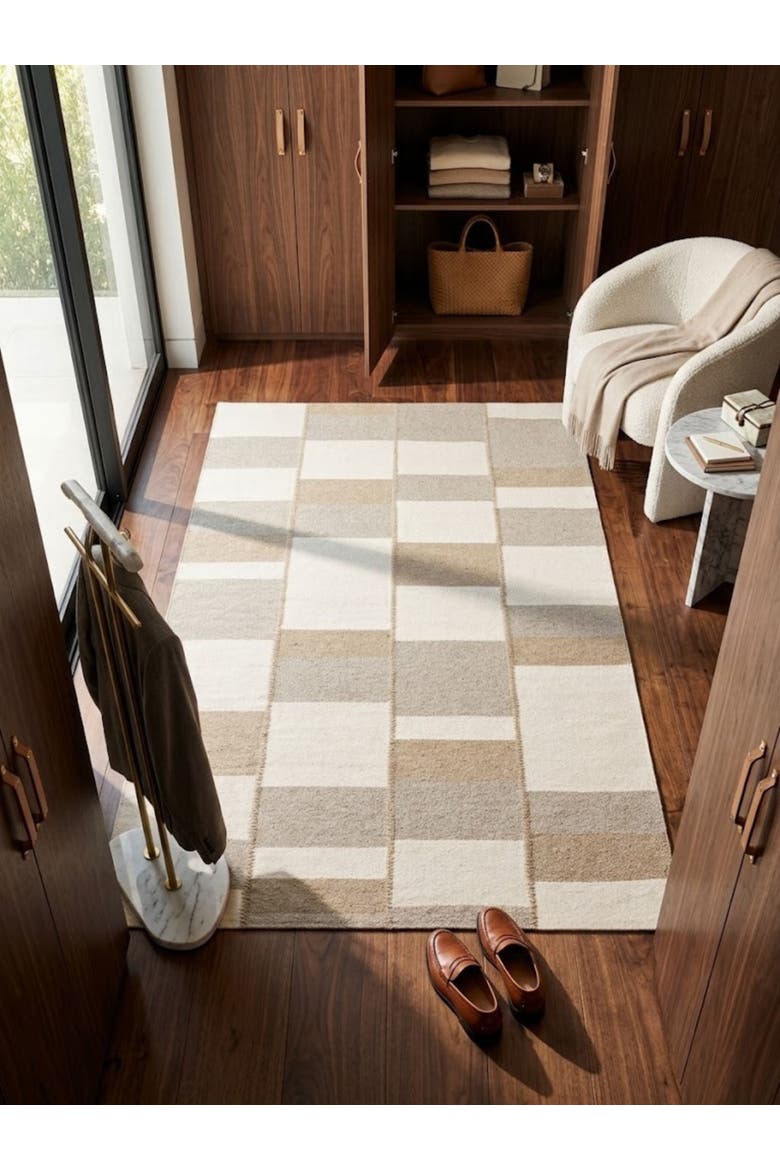 Sahara Wool Rug, Alternate, color, Beige
