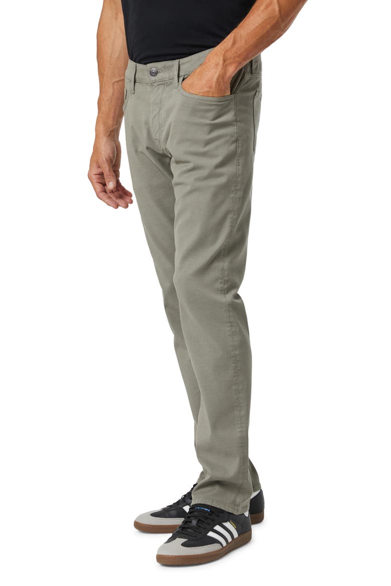 Marcus Slim Straight Leg Five-Pocket Pants, Alternate, color, PEWTER LUXE TWILL