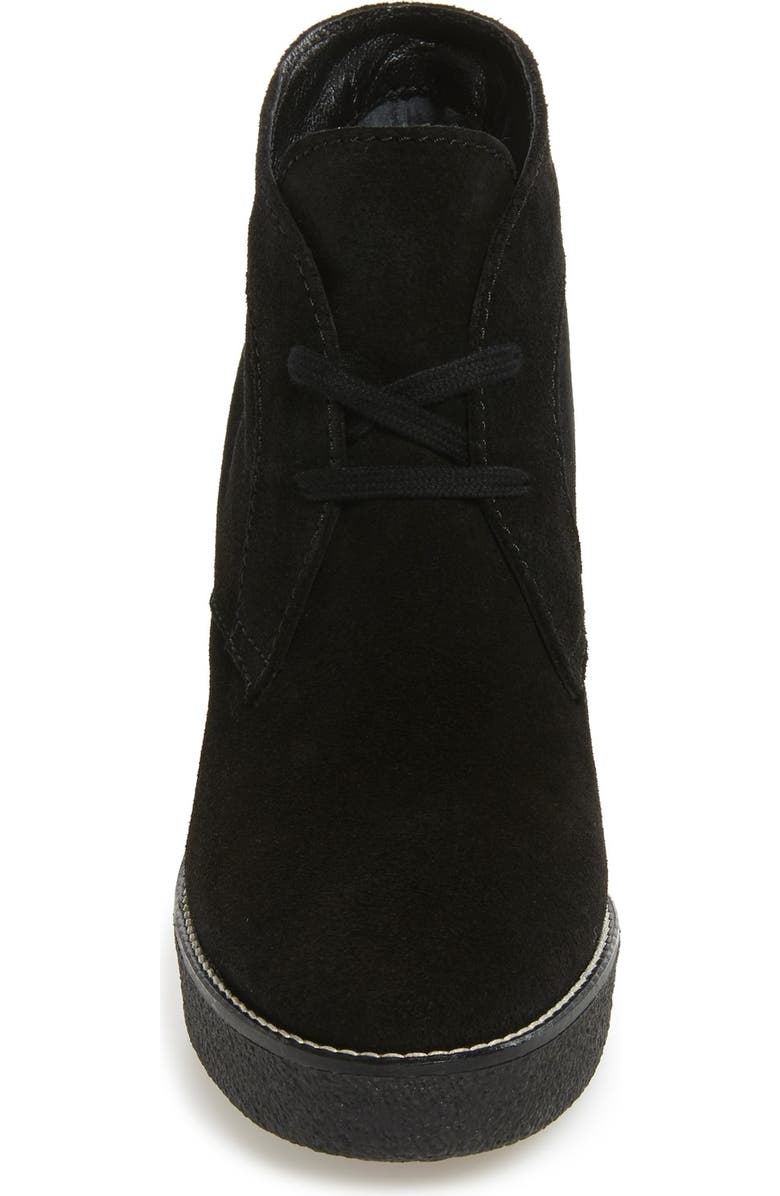 Aquatalia Vicki Weatherproof Platform Faux Fur Lined Wedge Boot, Alternate, color,