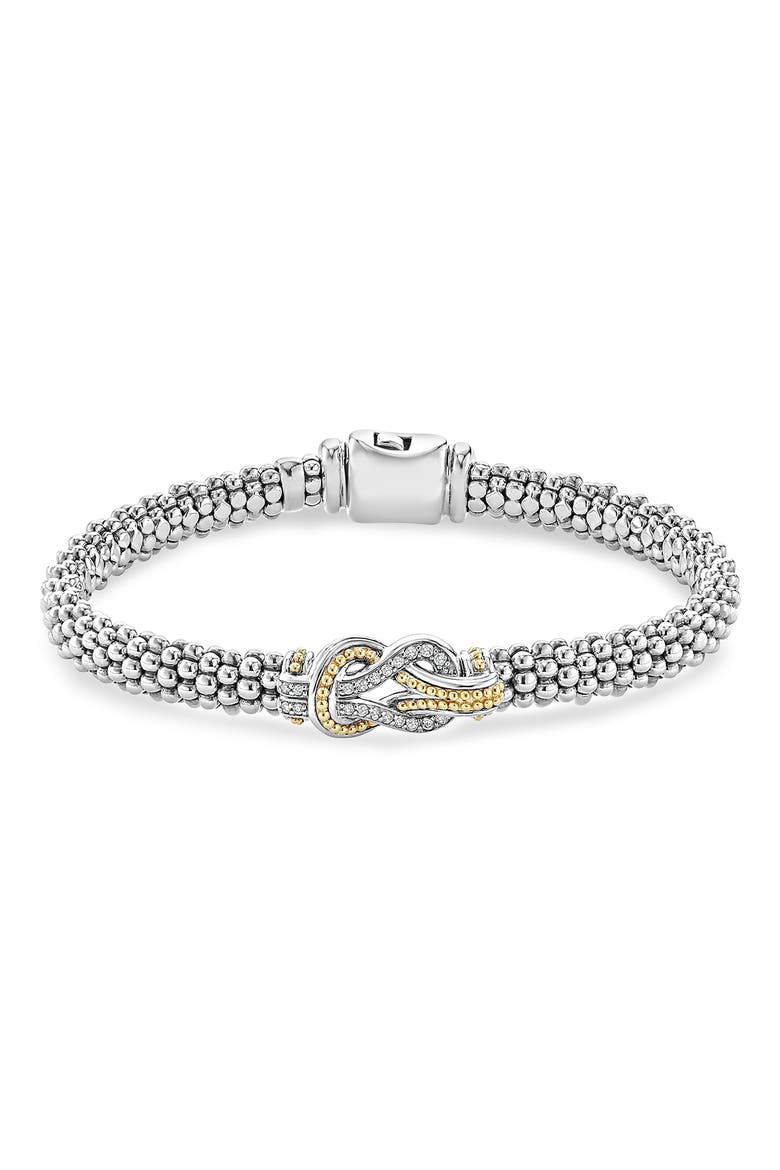 Newport Rope Bracelet, Main, color, DIAMOND