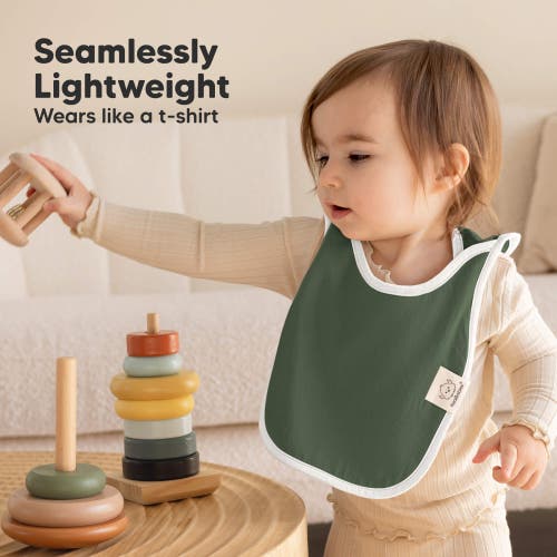 Keababies 8-pack Hallo Drool Bibs In Multi