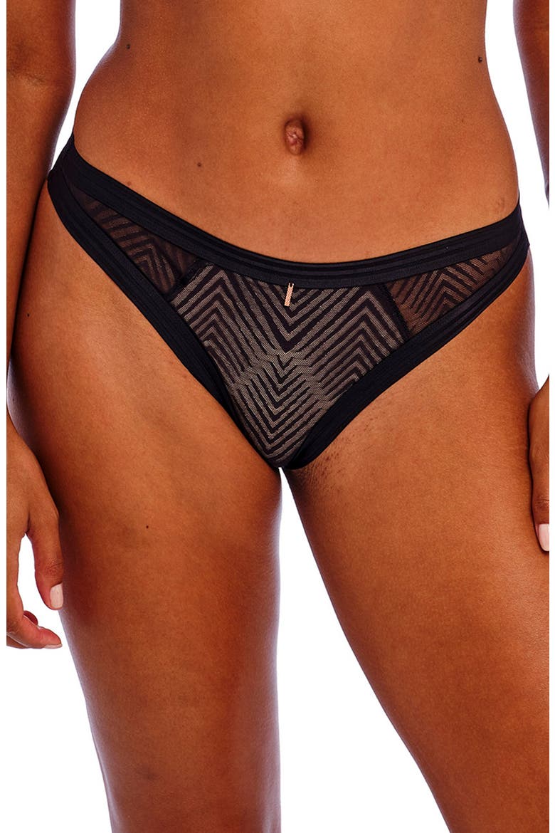 Tailored Brazilian Briefs, Main, color, BLACK