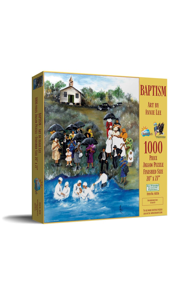 Sunsout Baptism 1000 piece Jigsaw Puzzle for Adults, Main, color, Multicolor