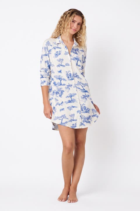Pima Knit Night Shirt