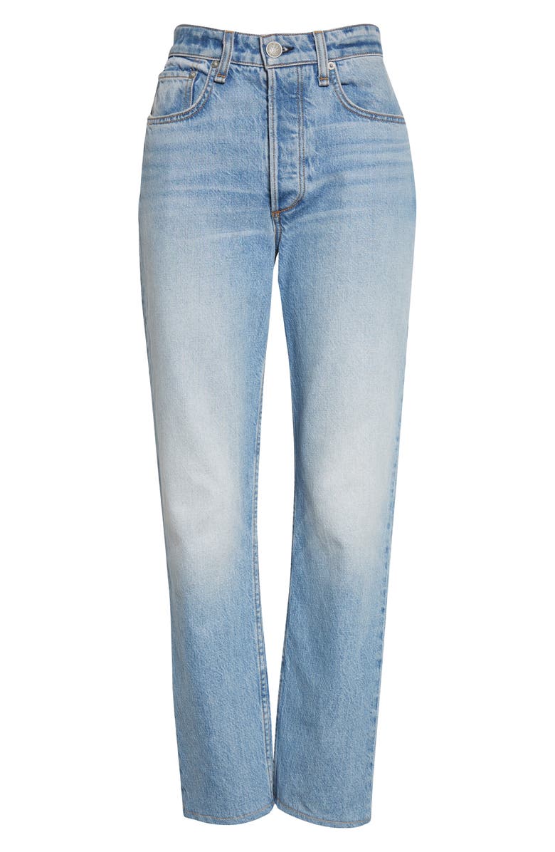 rag & bone Nina High Waist Ankle Cigarette Jeans, Alternate, color, 
