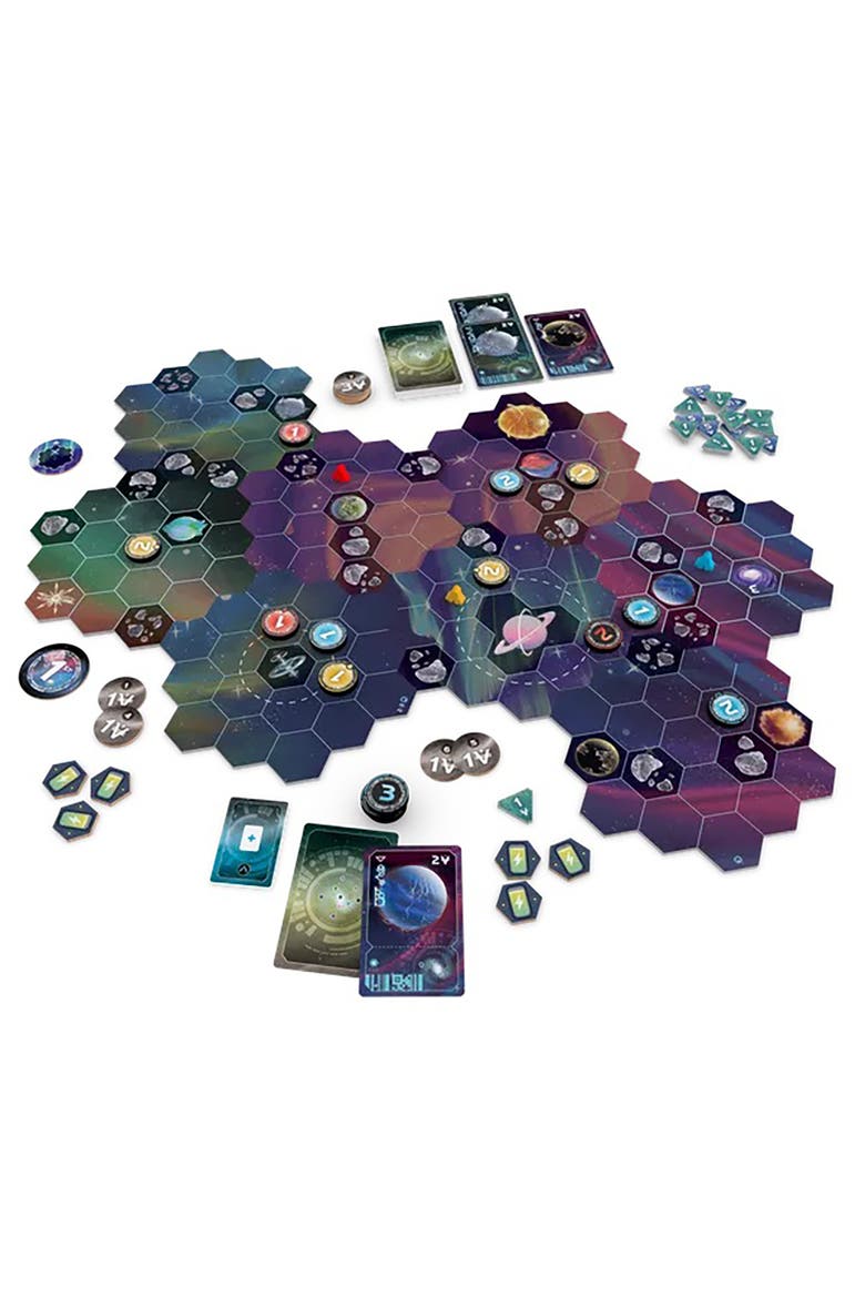 Wormholes Galatic Board Game, Ages 14+, Alternate, color, Multicolored