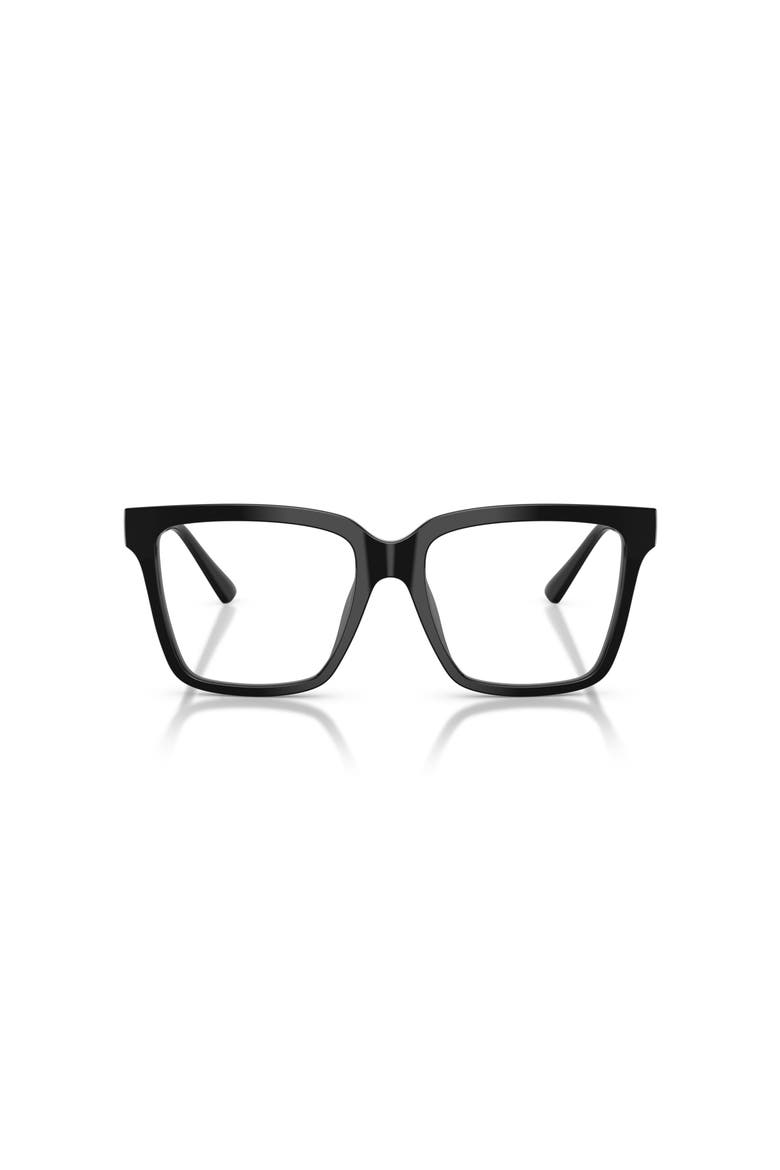 52mm Square optical glasses, Alternate, color, Black