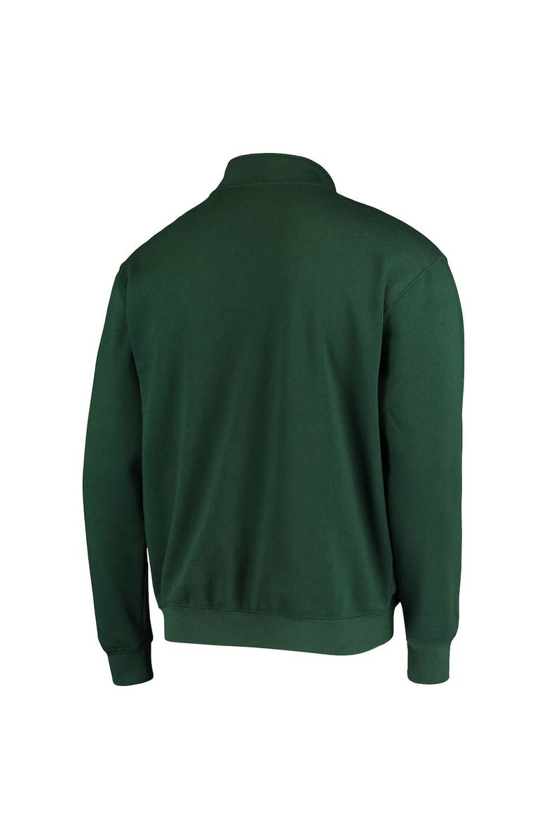 COLOSSEUM Men's Colosseum Green NDSU Bison Tortugas Logo Quarter-Zip Jacket, Alternate, color, Green