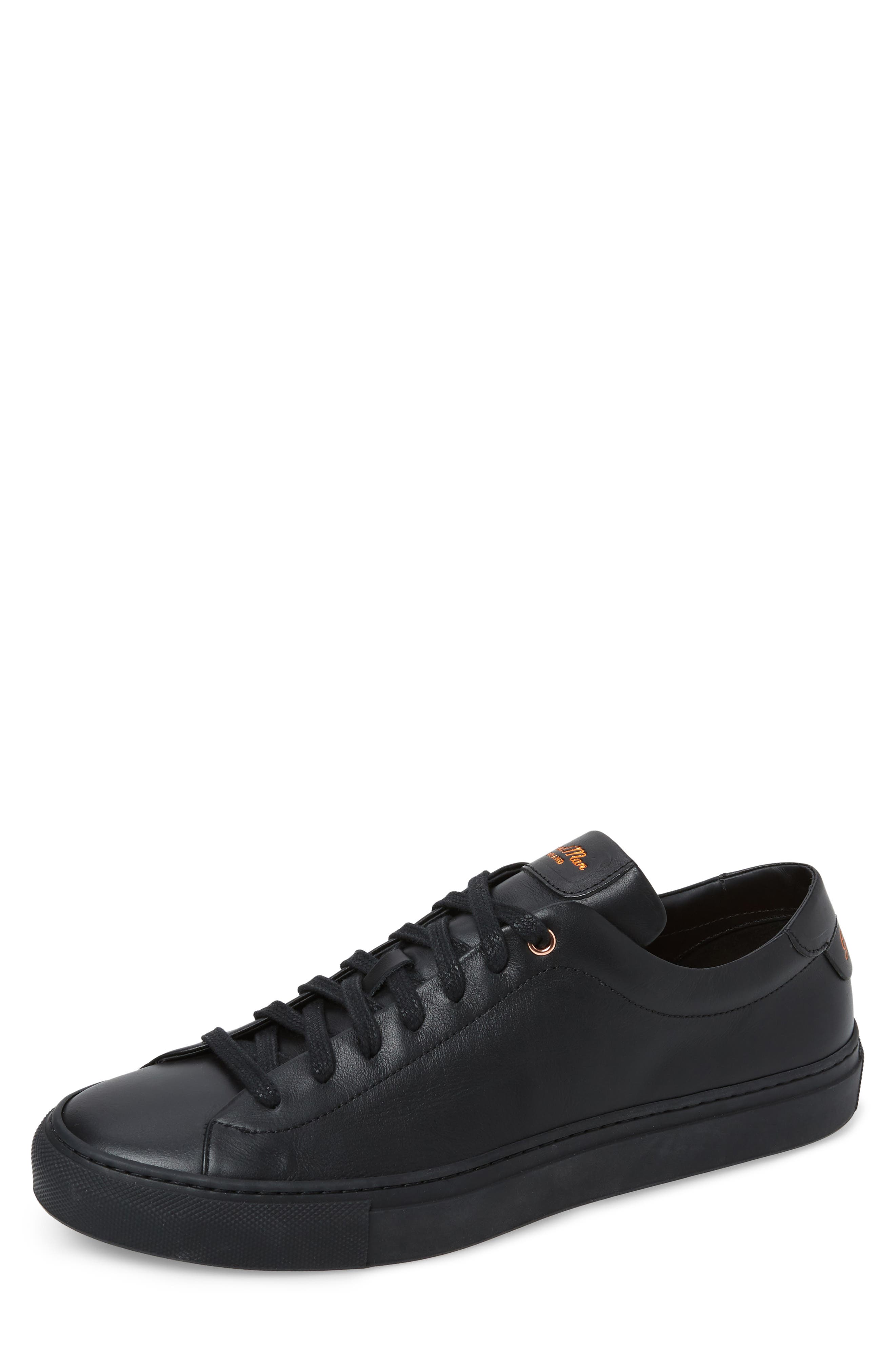 Edge Sneaker, Main, color, BLACK / BLACK