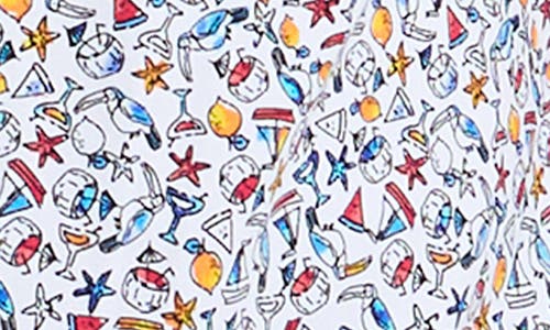 Robert Graham Summer Sails Short Sleeve Cotton Button-up Shirt In Multi