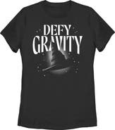 Wicked Women's Wicked Defy Gravity Witch Hat Graphic T-Shirt
