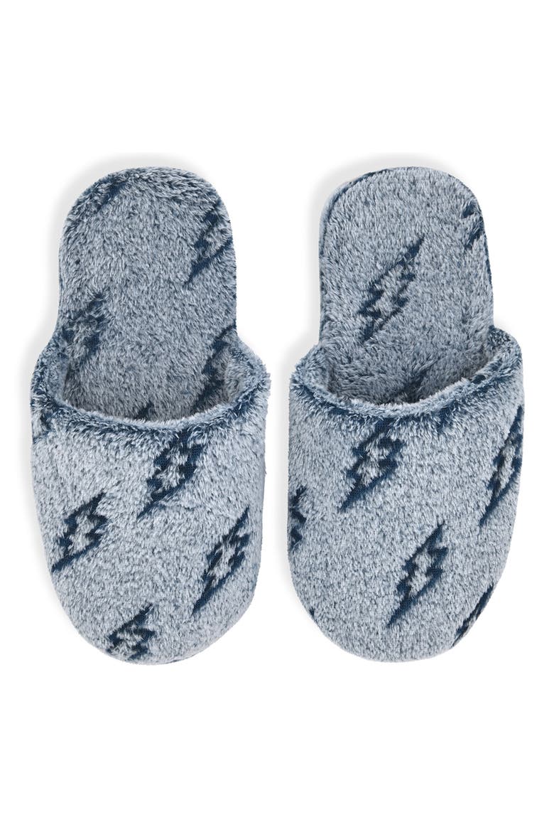 Kids' Fleece Robe & Slippers Set, Alternate, color, BLUE