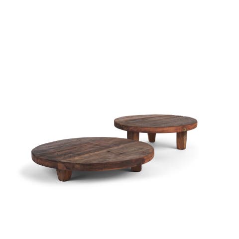 Iza Wooden Riser Set of 2