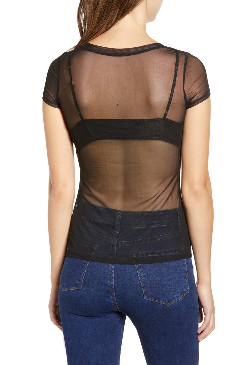 Love, Fire Mesh Tee, Alternate, color, 