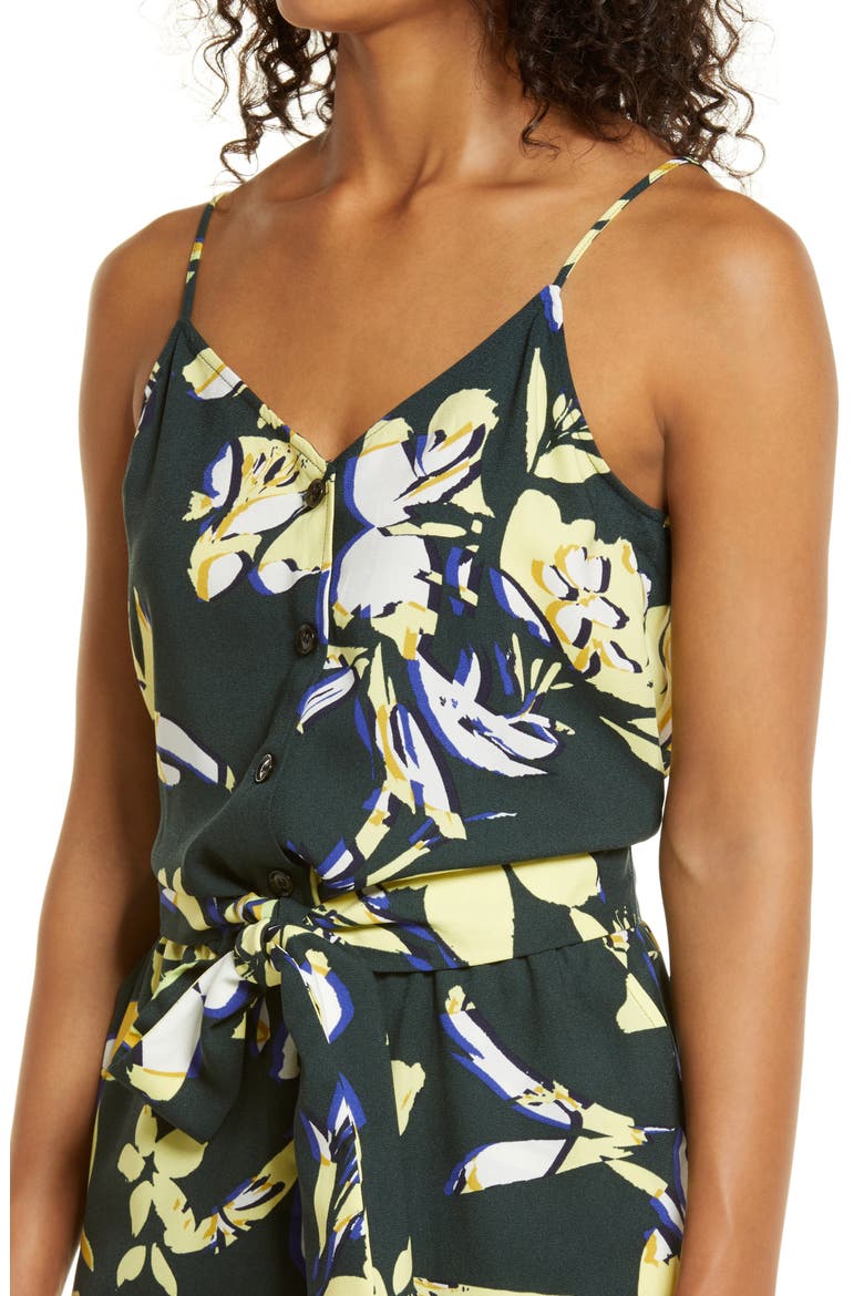 Cami Jumpsuit, Alternate, color, GREEN GABLES FLORAL