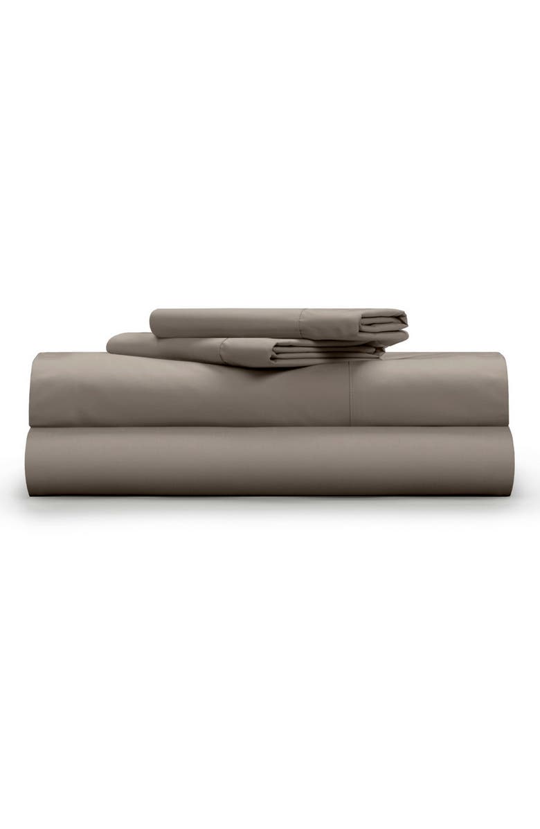 Classic Cool & Crisp 100% Cotton Percale 4-Piece Sheet Set