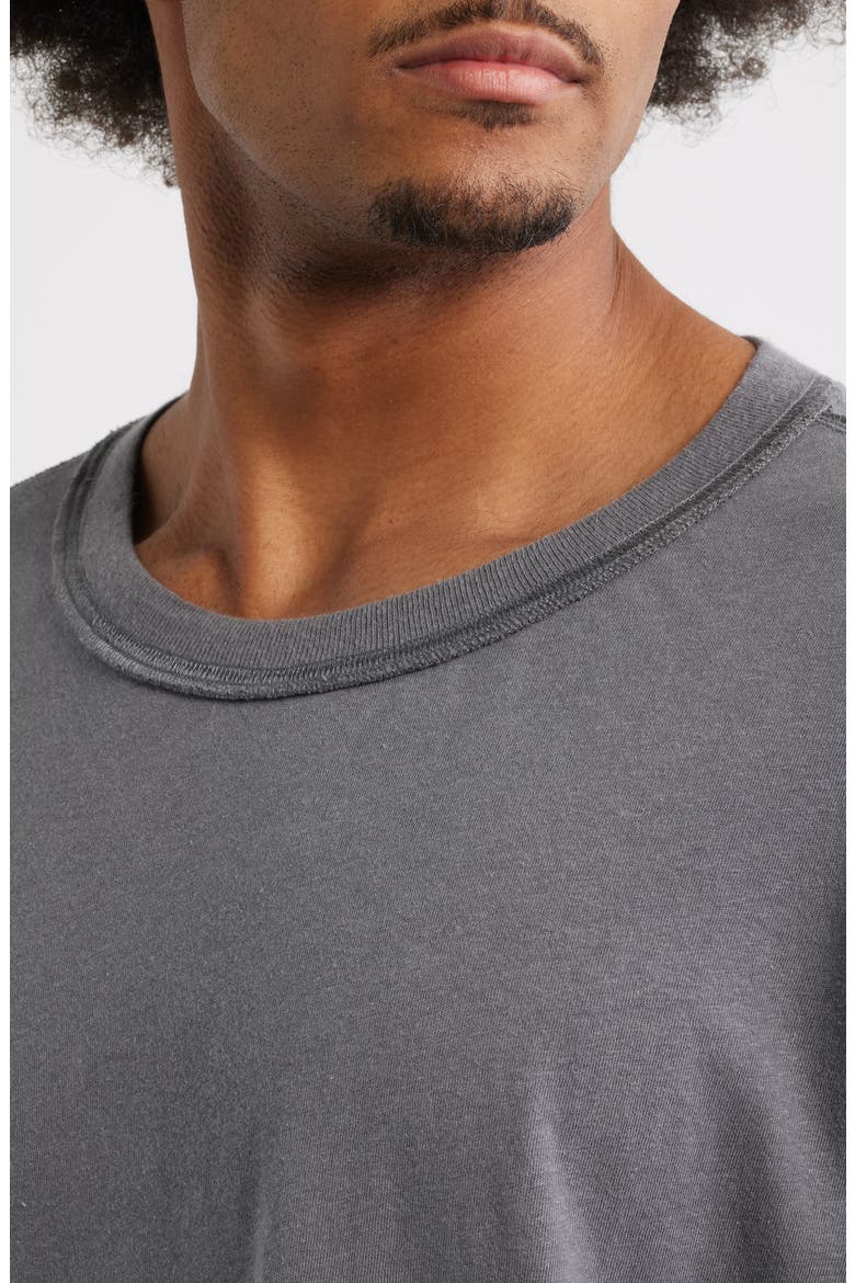 Reversible Cotton T-Shirt, Alternate, color, VINTAGE GREY