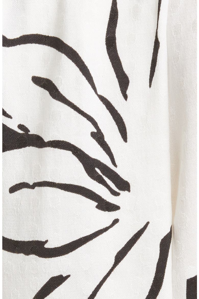 Eddith Floral Wrap Blouse, Alternate, color, WHITE