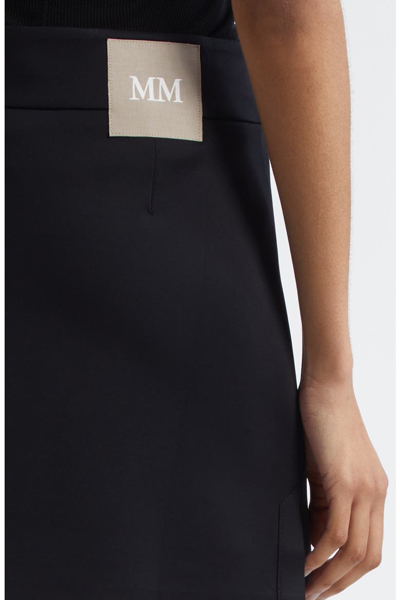 Eridani Jersey Pencil Skirt, Alternate, color, BLACK