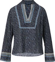 Veronica Beard Cyra Cotton Blend Top