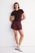 H&M Layered Sports Shorts With Pocket