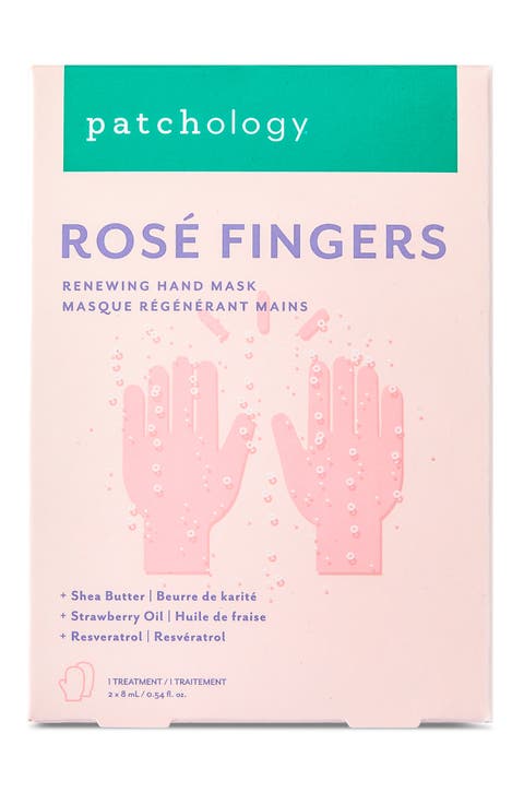 Rosé Fingers Renewing Hand Mask