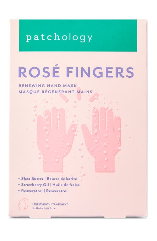 Patchology Rosé Fingers Renewing Hand Mask