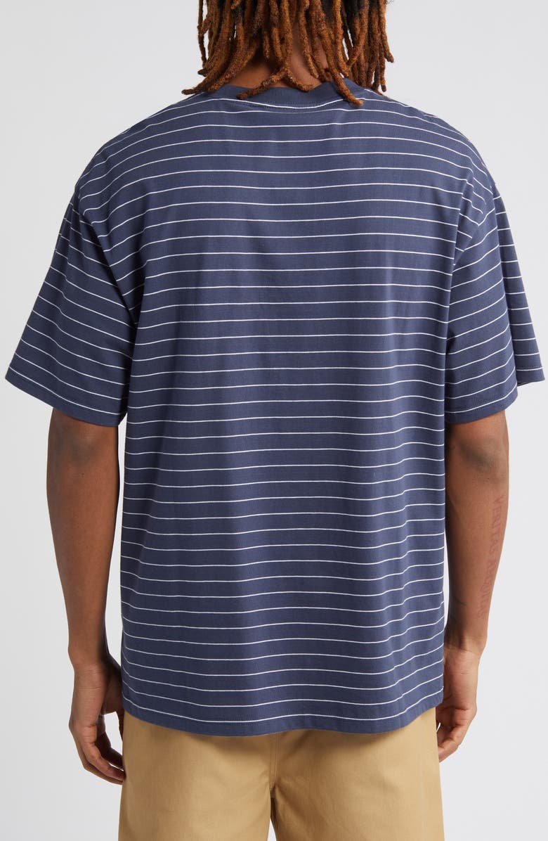 Carhartt Work In Progress Orlean Spree Stripe Logo Graphic T-Shirt, Alternate, color,