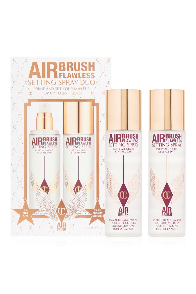 Airbrush Flawless Makeup Setting Spray Duo $76 Value, Alternate, color, NO COLOR